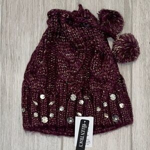 Pom Pom Sparkle Hat